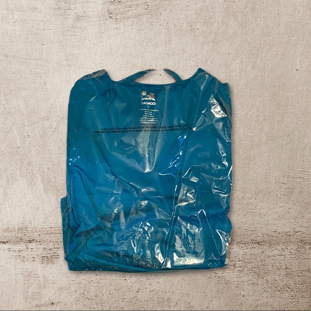 Teal Unisex Scrub SET - Size Small